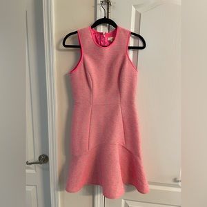 💗 Shoshanna Hot Pink Mini Dress – Size 4